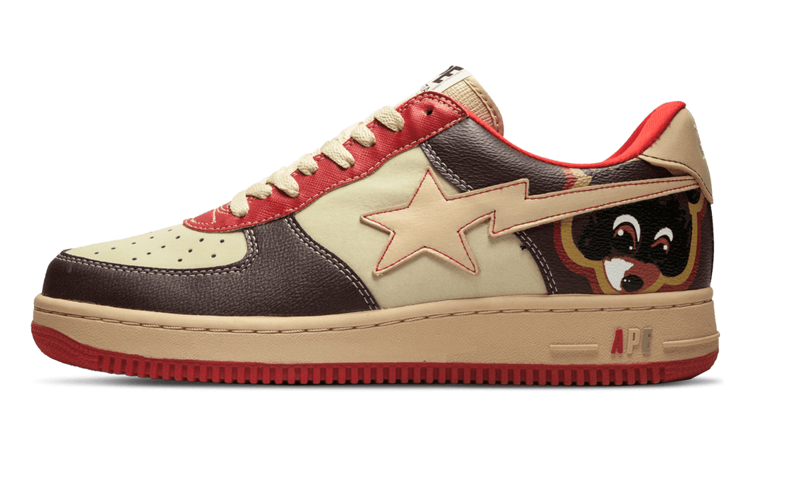 a1ad8ff3617ce17548a149d9f0b7b7ae A Bathing Ape Bape Sta Low Kanye West College Dropout 0607FS-001 - Image 1