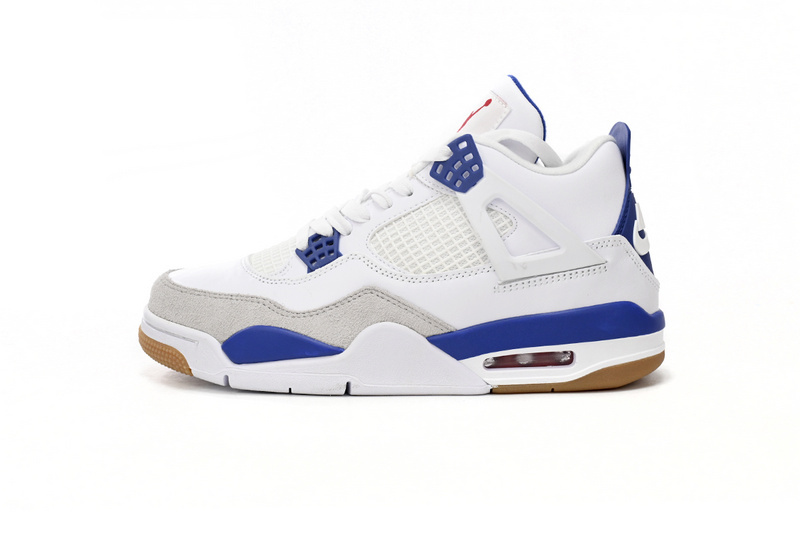 a2c27486643f517863174e9c615c1fba Nike SB x Air Jordan 4 Sapphire Blue DR5415-140 - Image 1