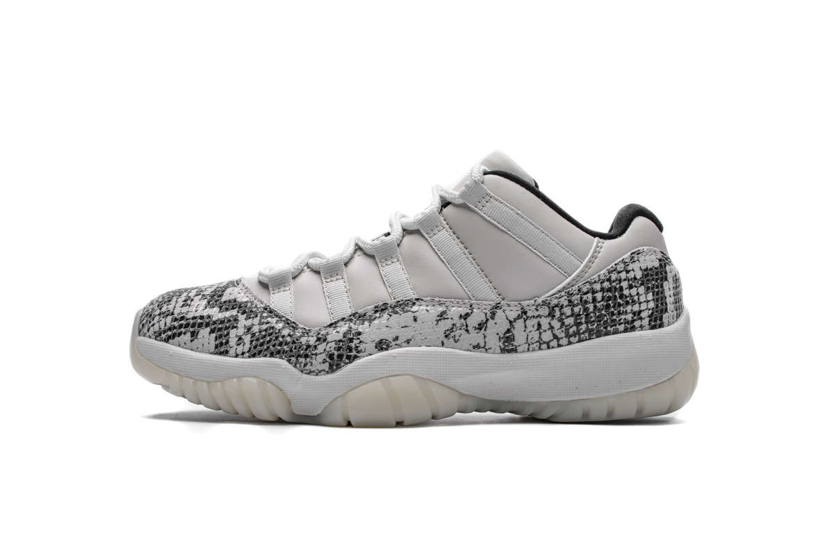 a60c0a749a8babe8349a3c9f05f649ba Air Jordan 11 Retro Low Snake Light Bone CD6846-002 - Image 1