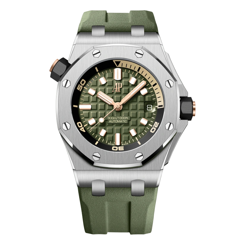 a8dae5bc2be5b82713a539d741c8f94d Royal Oak Offshore Diver's Watch Ref. 15720ST - Image 1