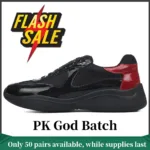Prada Sneakers Black Red