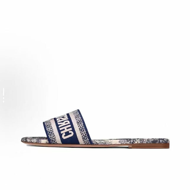 aa129843922039649c083fa08cda19bb Dior Classic Dway Slide Rose Blue - Image 1