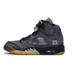Air Jordan 5 Retro Off-White Black CT8480-001