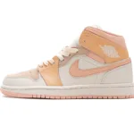 Air Jordan 1 Mid Apricot Orange (W) DH4270-800