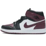 Air Jordan 1 Mid SE Black Dark Beetroot (W) CZ4385-016