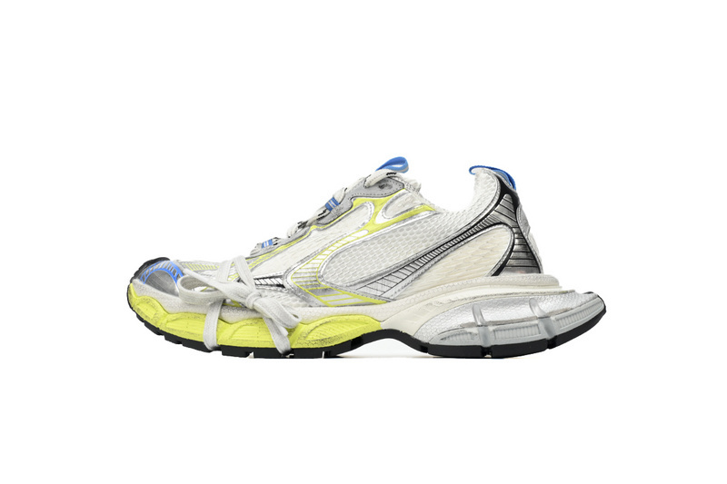 b4bf1326aae74b587cb723e1e7219283 Balenciaga Luminous Blue White Fluorescent Yellow 734731 W3XLG 9074 - Image 1
