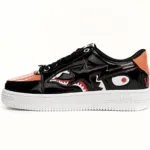 A Bathing Ape Bape Sta Low Orange Shark 1H30-191-005