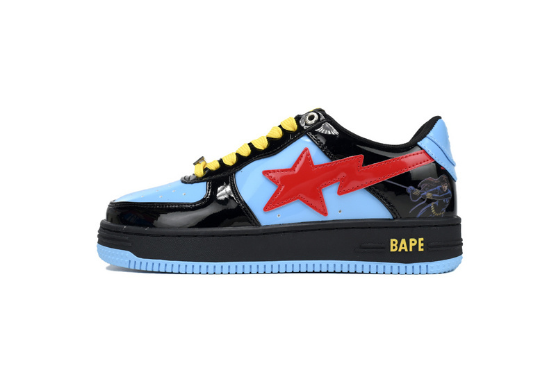 b5289d8aba7c0d5776fffc3320027eef A Bathing Ape Bape Sta Low Black Widow 1I73-291-907 - Image 1