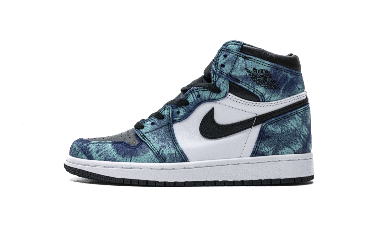 b5ffd1d98555e14635d48ed59e4dd217 Air Jordan 1 Retro High Tie Dye (W) CD0461-100 - Image 1