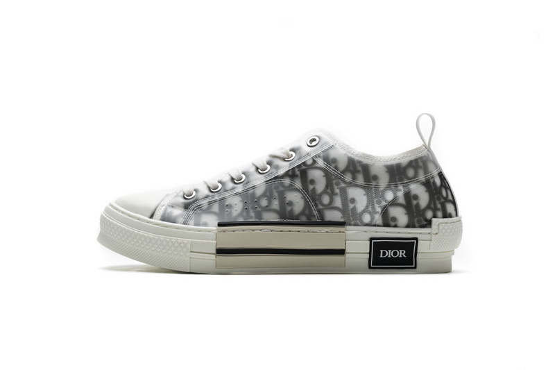 b6c2316d42b7e320c49e73f7f475f1e4 Dior B23 HT Oblique Transparency Low H565 White Black - Image 1