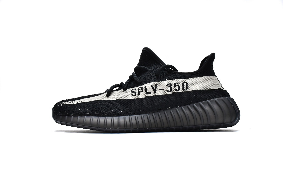 b737a96af50d153dccb451341e2855e9 adidas Yeezy Boost 350 V2 Black White BY1604 - Image 1