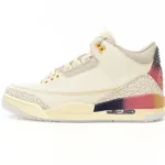Balvin x Air Jordan 3 White Blue Red FN0344-901