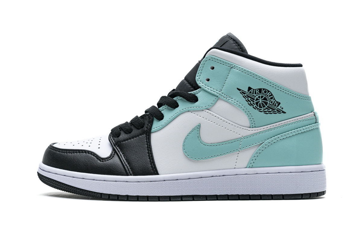 b98e1965b4db4c4ad340246c534ec1cc Air Jordan 1 Mid Tropical Twist Igloo 554724-132 - Image 1