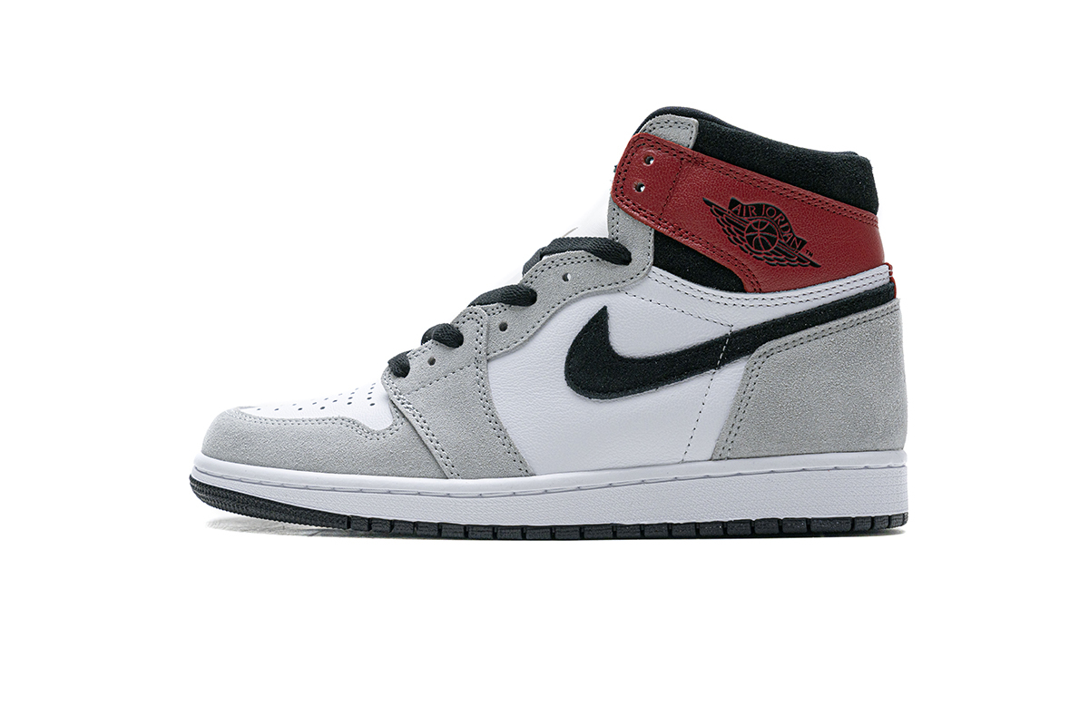 ba8bfa4b72dde6d359214a036e0a185a Air Jordan 1 Retro High Light Smoke Grey 555088-126 - Image 1
