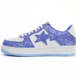 A Bathing Ape Bape Sta Low Black Blue Color Spray Painting 1H73-191-913