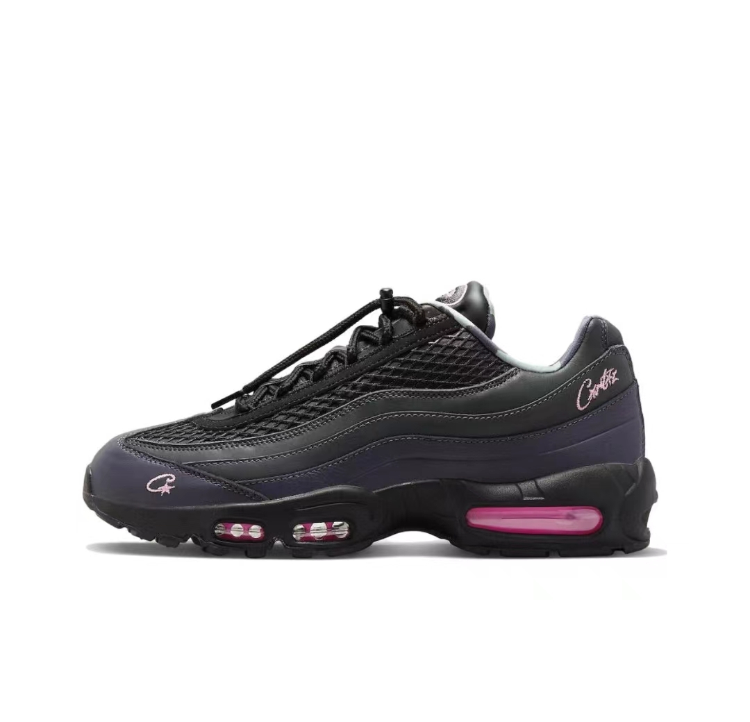 c3aca33397b59c411f7ea1b1f4bd2654 【$79 Limited Deal】Nike Air Max 95 SP Corteiz Pink Beam FB2709-001 - Image 1