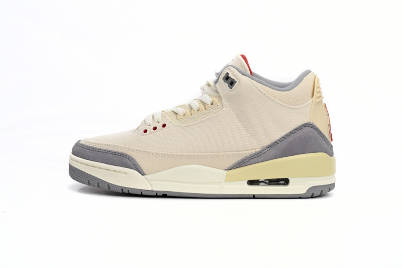 c451f6f6393406ba569ac3202a78b225 Air Jordan 3 Muslin DH7139-100 - Image 1