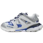 Balenciaga Track Sneaker White Grey Blue