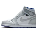 Air Jordan 1 Retro High Zoom White Racer Blue CK6637-104