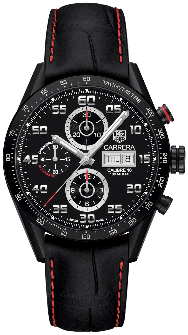 cb039fc039b7e159459fe060aed0862f TAG HEUER CARRERA Automatic Chronograph - Diameter 43 mm CV2A81.FC6237 - Image 1