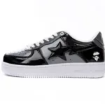 A Bathing Ape Bape Sta Low Black Grey Baolan 1H20 191 046