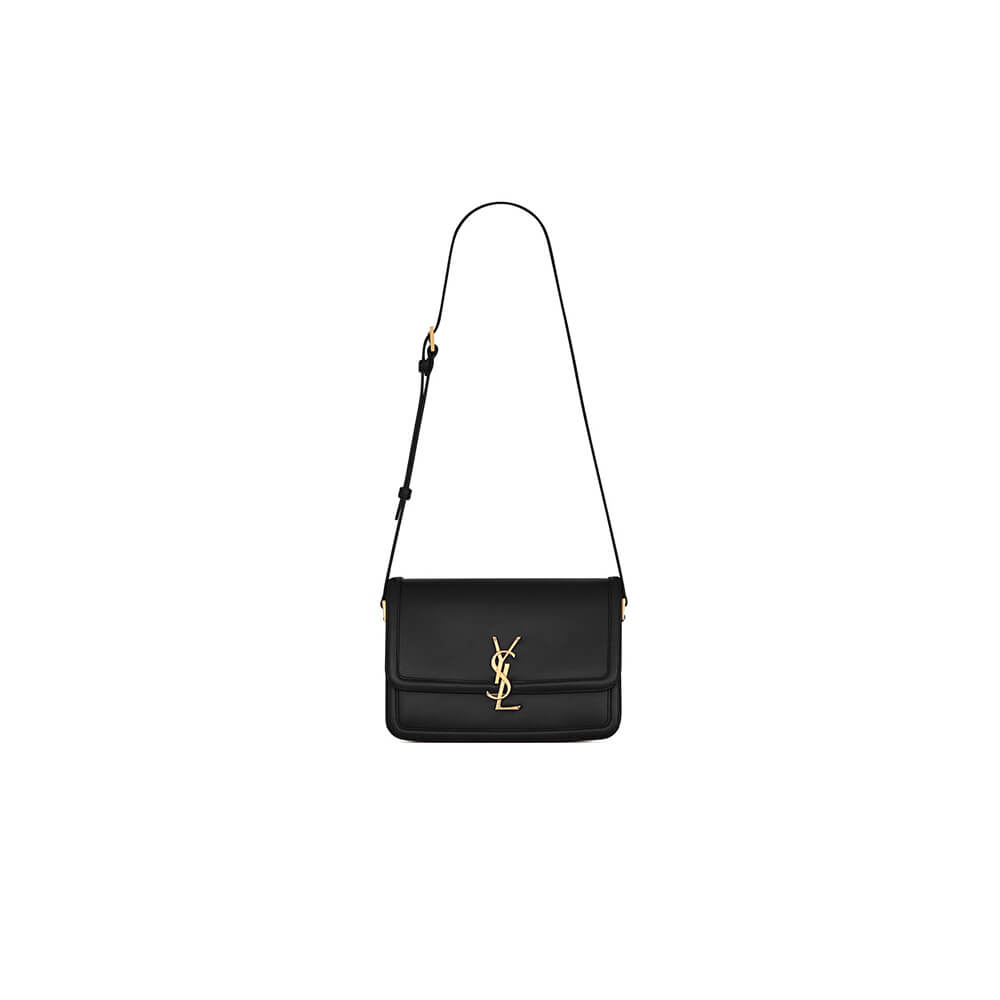 cdd89818c4d7cd3d2cb02ea9b8cd9d16 SOLFERINO MEDIUM SATCHEL IN BOX SAINT LAURENT LEATHER - Image 1