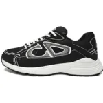 Dior Light Grey 'B30' Sneakers Black Coffee Color 3SN279ZND-H969