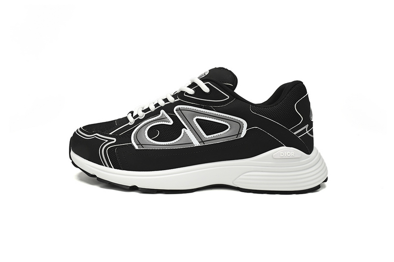 ce7314e6e90f00d0d8c48ebf08ed1c74 Dior Light Grey 'B30' Sneakers Black Coffee Color 3SN279ZND-H969 - Image 1