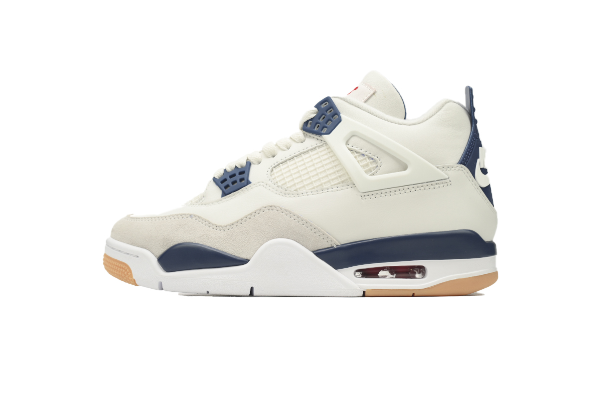 d1157c1abf1d38d6e9c62285b9a23507 Air Jordan 4 Retro SB Navy DR5415-100 - Image 1