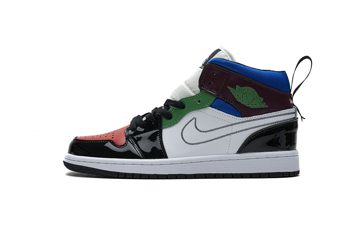 d201f89ce721a0a6c6d8e088372feccd Air Jordan 1 Mid SE Multi-Color (W) CW1140-100 - Image 1