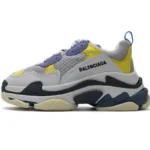 Balenciaga Triple S Black Grey Blue 541624 W06E2 7282