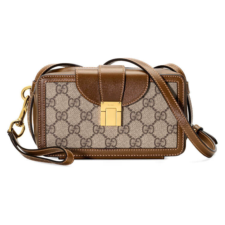 d8bb06d1d0cee87819808c5afc4f0a21 Gucci GG Mini Bag With Clasp Closure - Image 1