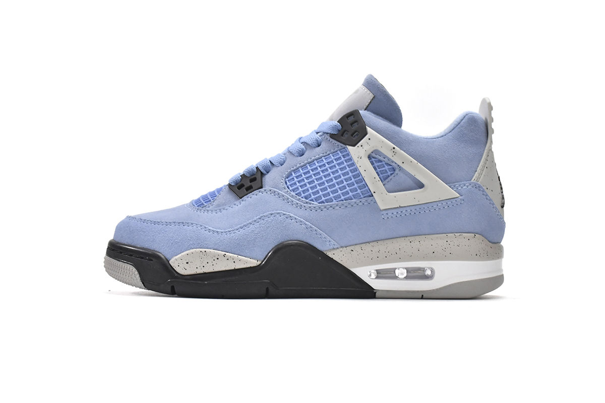 d94019335e2a2d8c616cfbdd8e8aa128 Air Jordan 4 Retro University Blue CT8527-400 - Image 1