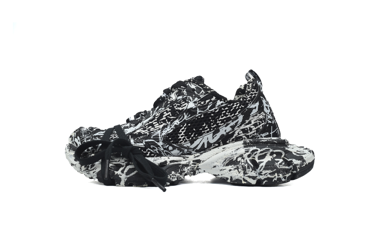 dc744b6c22c03bb7159b7b37c462a7ea Balenciaga Luminous Black Graffiti 734731 W3XDC 0236 - Image 1