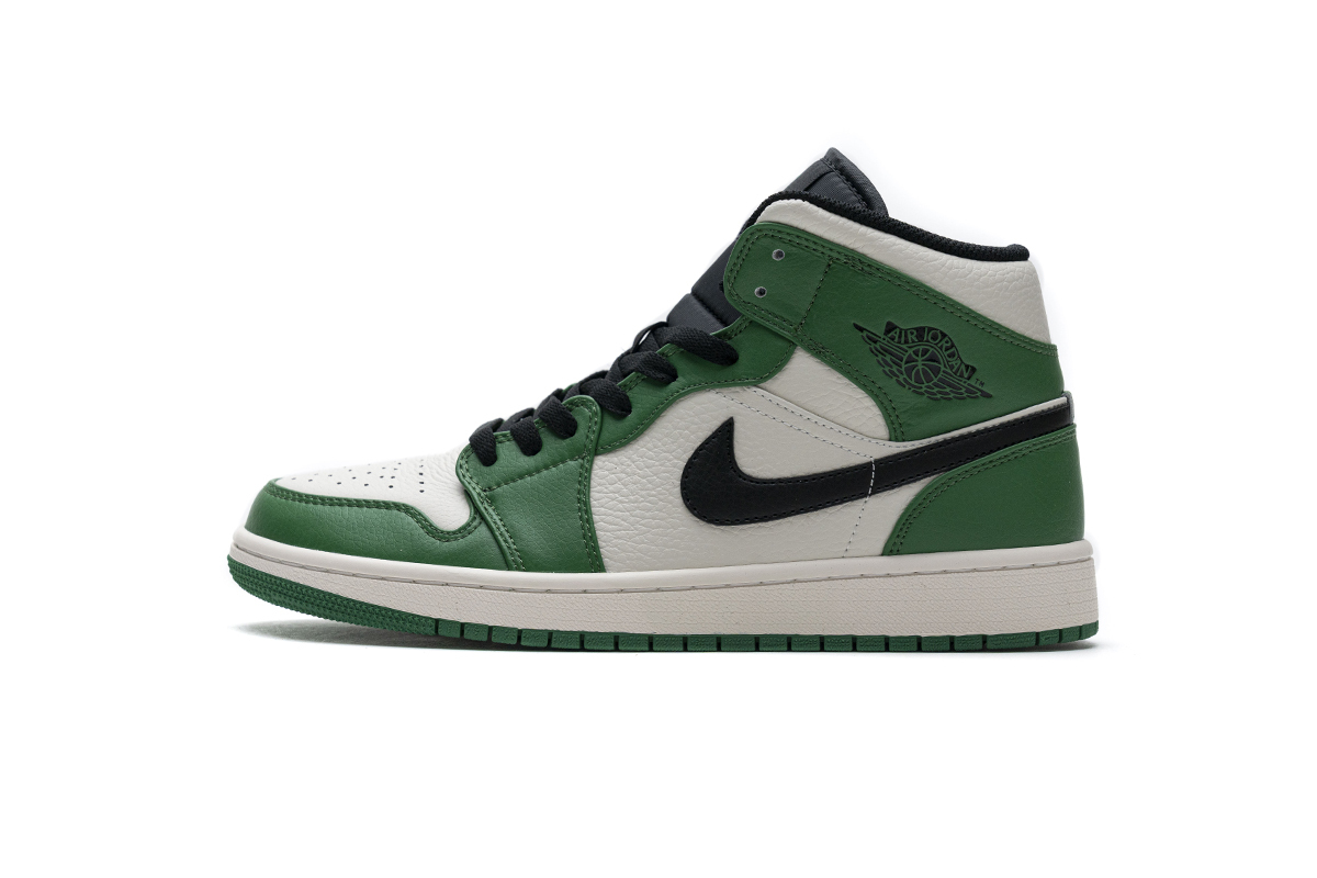 dca10d6ba2c59769ca91c1e6f47b0b1f Air Jordan 1 Mid Pine Green 852542-301 - Image 1