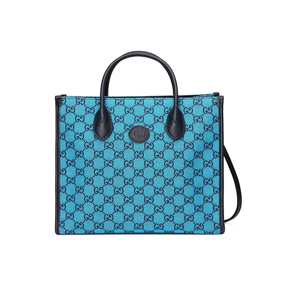 df30593f23a0b92a20fc3e3a8855c4fc GG Multicolour small tote bag - Image 1