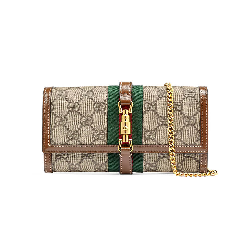 df76f76c316a2c111849484561cc5916 GG Jackie 1961 chain wallet - Image 1