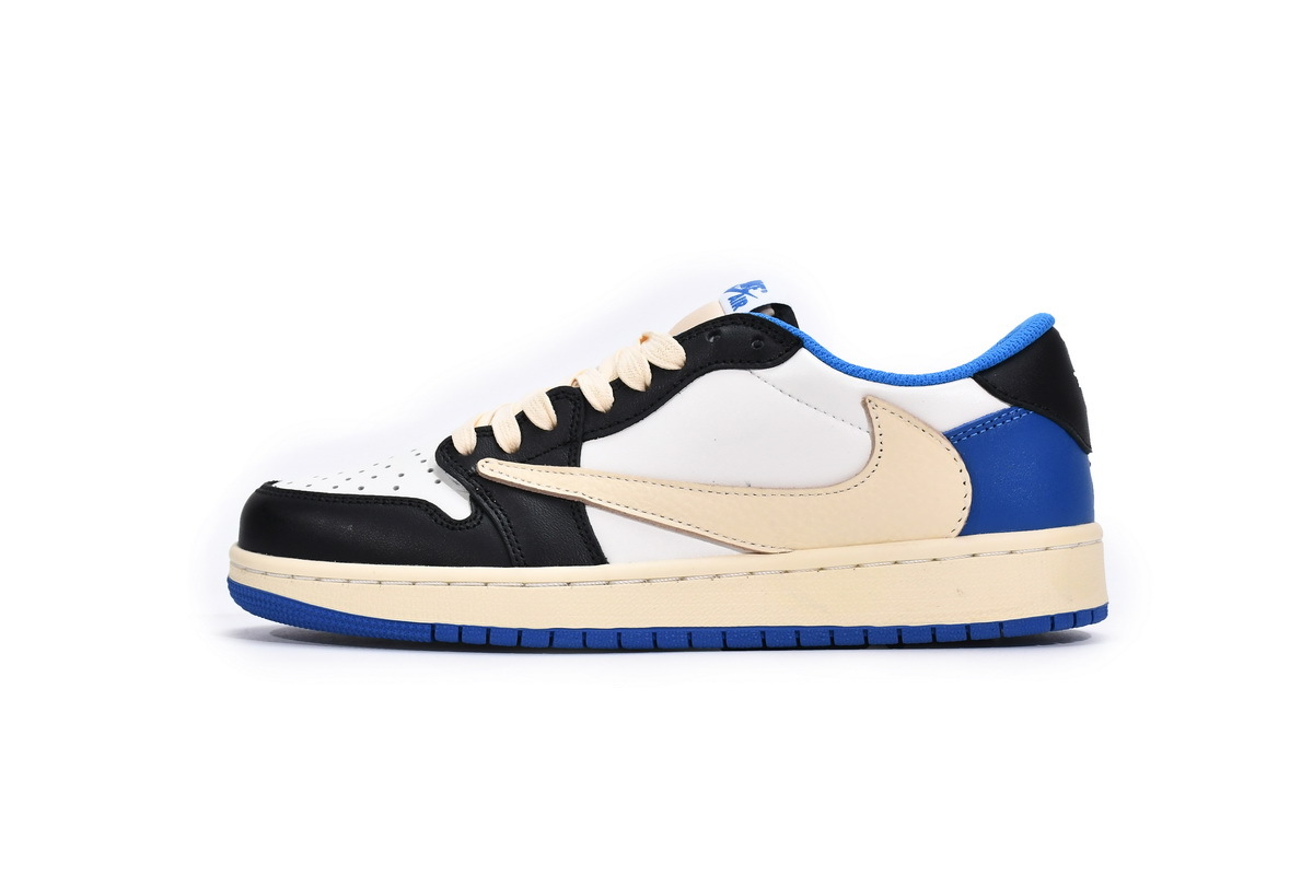 e24093938217a569e3d8e1a0ab7558d9 Travis Scott x Fragment Design x Air Jordan 1 Low DM7866-140 - Image 1