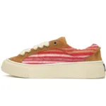 3SN272 ZIR1 6536 Denim Tears' B33 Sneakers Release Brown Red Stripes