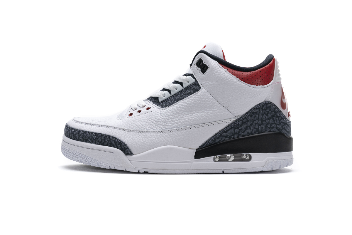 e4514dd40495428d0d05dcf15b08e2f6 Air Jordan 3 Retro SE Fire Red Denim (2020) CZ6431-100 - Image 1