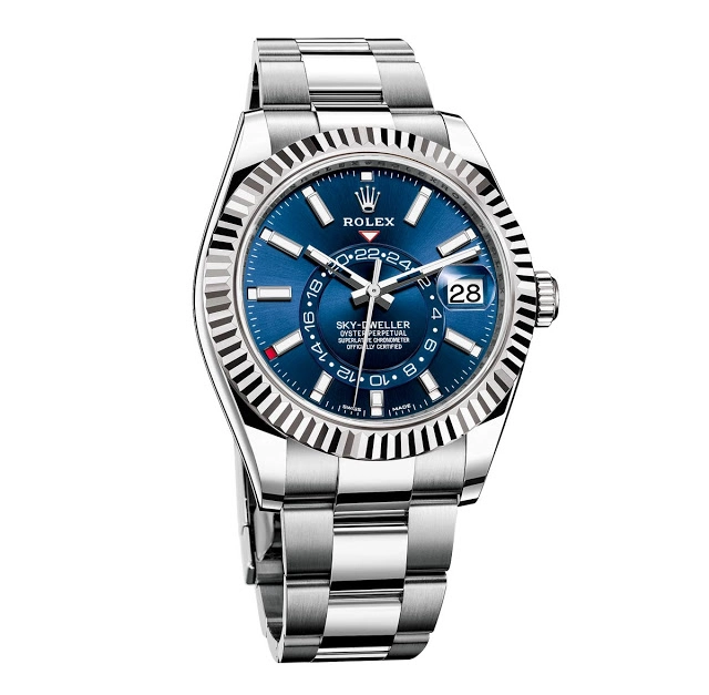 e6cf1e638a30bff07f7e2b72ae7100e1 The Oyster Perpetual Sky-Dweller(BLUE) m326934-0003 - Image 1