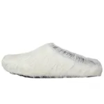 Marni Long hair Calfskin Fussbett Sabot White SBMR000600P412200W02