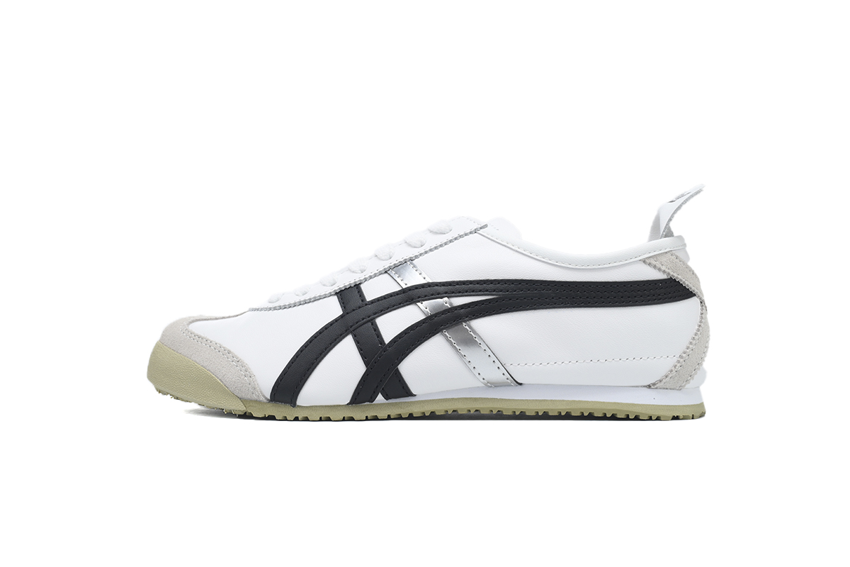 e9706f150af5a4a2eecfffcdbda84189 Onitsuka Tiger Mexico 66 'White Silver Black' 1183C102-101 - Image 1