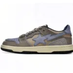 A Bathing Ape Bape Sta Low Make old Khaki Blue 1120-291-019