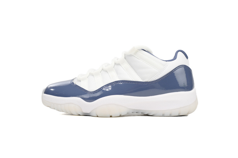 ed986c6270e2401afe536b40e52f7669 Air Jordan 11 Low "Midnight Navy" FV5104-104 - Image 1