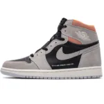 Air Jordan 1 Retro High Neutral Grey Hyper Crimson 555088-018