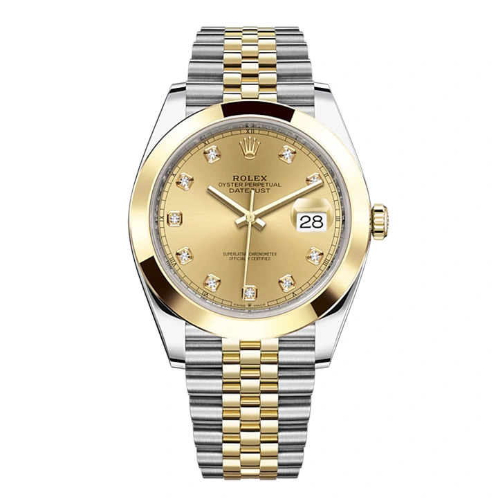 ef2f733ae9e5c6dae2a57a22dd985297 Rolex Datejust m126303-0012 Watch - Image 1