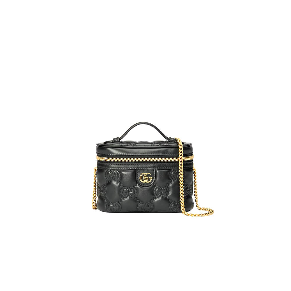 ef358ca99687c4f842bf293bdda18bf2 GG Matelassé top handle mini bag - Image 1