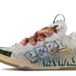 Lanvin Curb Sneaker Graffiti