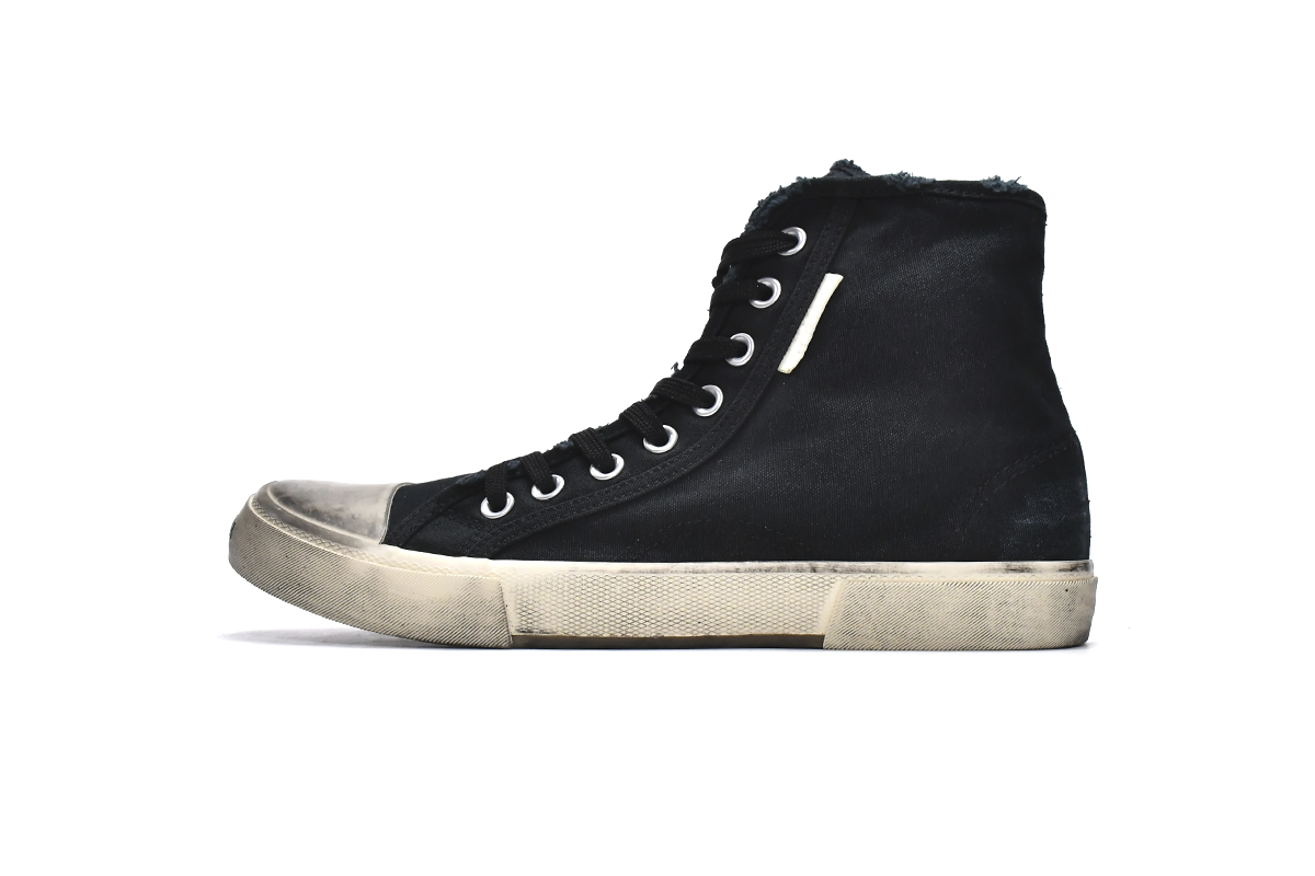 f16f0092aad0f035a3367943b5d19878 Balenciaga Paris High Top Black 688752W3RC11090 - Image 1